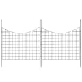 Animal Barrier Fence 75x93cm Metal Dog Fence 5 Pack Underground
