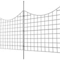 Animal Barrier Fence 75x93cm Metal Dog Fence 5 Pack Underground