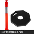 6x Traffic Delineator Posts 44