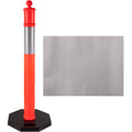 6x Traffic Delineator Posts 44