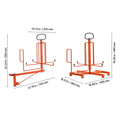Cable Dispenser Floor Stud Mounted Portable Electrical Industrial Retail
