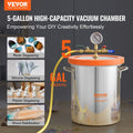 5 Gallon Vacuum Chamber Stainless Steel Resin Degassing