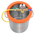 5 Gallon Vacuum Chamber Stainless Steel Resin Degassing