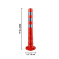Traffic Delineator Posts Flexible Channelizer 30