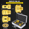 Diamond Hole Saw Kit 4PC 15/25/35/50mm Tile Ceramic Marble
