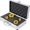 Diamond Hole Saw Kit 4PC 15/25/35/50mm Tile Ceramic Marble
