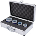 Diamond Hole Saw Kit 4PCS 35/40/50/68mm Tile Ceramic Marble