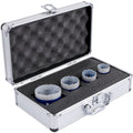 Diamond Hole Saw Kit 4PCS 35/40/50/68mm Tile Ceramic Marble