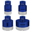Diamond Hole Saw Kit 4PCS 35/40/50/68mm Tile Ceramic Marble
