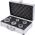 Diamond Hole Saw Kit 6PC 15-68mm Tile Ceramic Marble Vacuum Brazed
