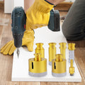Diamond Hole Saw Kit 7pcs 15-68mm Tile Ceramic Marble Vacuum Brazed