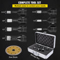Diamond Hole Saw Kit 7PC Tile Ceramic Marble 6-14mm Vacuum Brazed