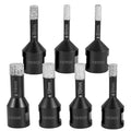 Diamond Hole Saw Kit 7PC Tile Ceramic Marble 6-14mm Vacuum Brazed