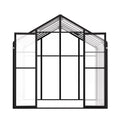Polycarbonate Greenhouse 8x12ft Walk-in Garden Shed