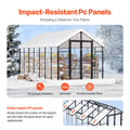 Polycarbonate Greenhouse 8x14ft Walk-in Garden Outdoor