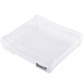 Scrapbook Paper Storage 4 Pack Stackable Clear Plastic Boxes