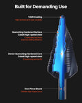 Step Drill Bit 4.76-34.93mm TiAlN Cobalt HSS Metal Stainless Steel
