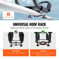 Kayak Roof Rack 2 Pairs J-Bar Soft Mount Carrier SUV Car Truck