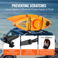 Kayak Roof Rack 2 Pairs J-Bar Soft Mount Carrier SUV Car Truck