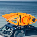 Kayak Roof Rack 2 Pairs J-Bar Soft Mount Carrier SUV Car Truck