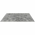 Area Rug 2400x3000mm Large Washable Non-Slip Grey Carpet