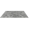 Area Rug 2400x3000mm Large Washable Non-Slip Grey Carpet