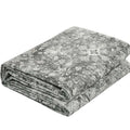 Area Rug 2400x3000mm Large Washable Non-Slip Grey Carpet