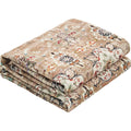 Area Rug 2438x3048mm Large Washable Non-Slip Brown Green