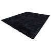 Plush Area Rug 2.44x3.05m Black Shag Carpet Non-Shedding Slip-Resistant
