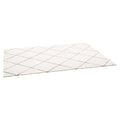 Indoor Plush Area Rugs, 2.44 x 3.05m Plush Carpet, Area Rugs Furry with Long Plushs Pile, Thick & Durable High-Pile Rug for High-Traffic Areas, Bedroom, Non-Shedding & Non-Slip Backing, Beige