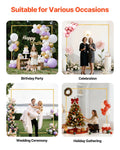 Arch Backdrop Stand 2x2m Square Gold Metal Wedding Party