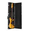 Bass Guitar Hard Case 1220mm Black PVC Padding Water-Resistant