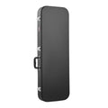 Electric Guitar Hard Case 1095mm Black PVC Padded Water-Resistant