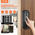 Mechanical Keyless Door Lock 14 Digit Keypad Waterproof Zinc Alloy