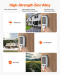Mechanical Keyless Entry Door Lock Stainless Steel Waterproof