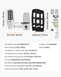 Mechanical Keyless Entry Door Lock Stainless Steel Waterproof
