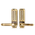 Mechanical Keyless Door Lock Stainless Steel Waterproof 14 Key