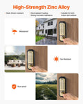 Mechanical Keyless Door Lock Stainless Steel Waterproof 14 Key