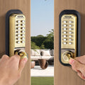 Mechanical Keyless Door Lock Stainless Steel Waterproof 14 Key