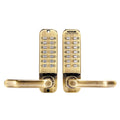 Mechanical Keyless Door Lock Stainless Steel Waterproof 14 Key