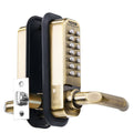 Mechanical Keyless Door Lock Stainless Steel Waterproof 14 Key