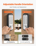 Mechanical Keyless Door Lock Keypad Stainless Steel Waterproof