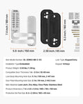 Mechanical Keyless Door Lock Keypad Stainless Steel Waterproof