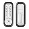 Keyless Door Lock 4-7 Digit Code Push Button Combo Silver Indoor Outdoor