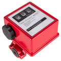Fuel Flow Meter 20 GPM 3-Digital Display Diesel Gasoline Transfer