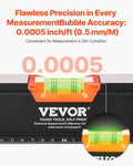 6-Piece Torpedo Level Set 250-2000mm Magnetic Aluminum Bubble Vials