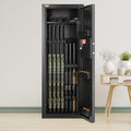 6-8 Rifles Gun Safe Digital Keypad Lock Tall Storage Cabinet