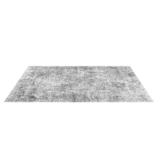 Area Rug 2743x3658mm Large Washable Boho Grey Non-Slip Soft