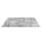 Area Rug 2743x3658mm Large Washable Boho Grey Non-Slip Soft