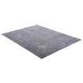 Indoor Plush Area Rugs, 2.74 x 3.66 m Plush Carpet, Area Rugs Furry with Long Plushs Pile, Thick & Durable High-Pile Rug for High-Traffic Areas, Non-Shedding & Non-Slip Backing, Blue-Gray